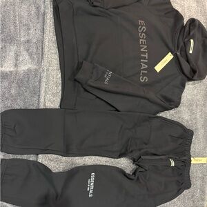 Essentials Charcoal Hoodie